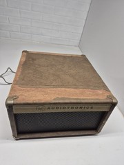 WORKING Audiotronics 4-Speed RPM Record Player 300T Classroom Tutorette Vintage