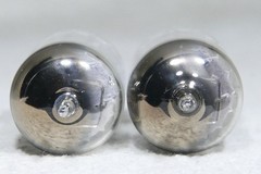 Matched Pair Tung-Sol 12AX7/ECC83 Long Plate Square Getter USA Strong