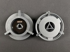 1 Pair Standard 1/4″ OTARI NAB Hub Adapters For Reel To Reel Tape Recorders