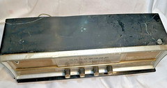 National DX-365 Vintage 1960 Vacuum Tube Radio Wide Sonic Super Powers on