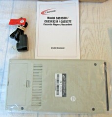 Califone Cas 1500 Player Recorder Maxell Cassettes