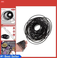 Cassette Recorder Rubber Belts 50PCS Square Belt 40-135mm Mix Package Repair