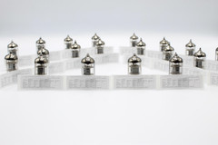Matched Quad 6J1P-EV/EF95 /6F32 /6AK5.Pentode Tubes. VOSKHOD.Etracer Tested.