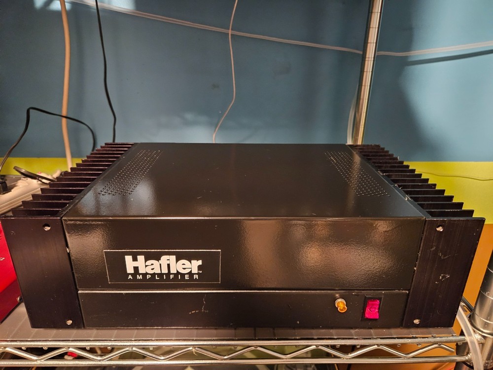 Hafler DH-200 Audiophile Stereo Power Amplifier – Recapped, new switch