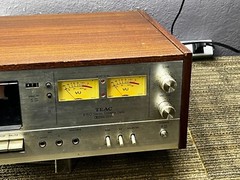 Vintage TEAC A-150 Dolby System Stereo Cassette Tape Powers For Parts 734104