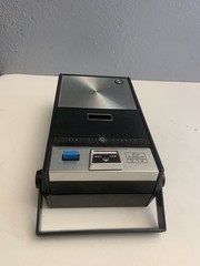General Electric Model M8400F Portable Cassette Tape Recorder Works Vintage