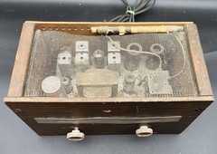 Vtg Granco Model T-270 AM-FM Tuner – Tube Radio – Home Kit w/ Plywood – As Is