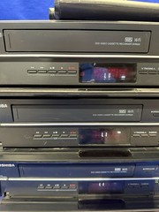 Toshiba DVD VCR Combo DVR620KU w/ Remote DVR620 – Lot of 3 -All Played DVD & VHS