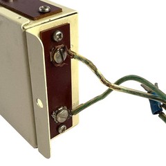 Vintage Speaker Selector Switch Box – Dual Output (1, 2, 1-2) – Rotary Dial