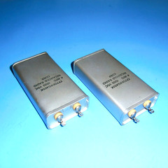 2 Micamold 4uF 1000V Paper in Oil Capacitors TESTED *3% MATCH* w/MTG STRAPS