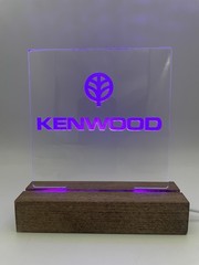 Kenwood Integrated Amplifier Stereo tube Solid-State LED Audiophile Sign