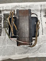 Vintage Unknown Tube Amplifier Push-Pull 6l6 20W Output Transformer Tested W/box