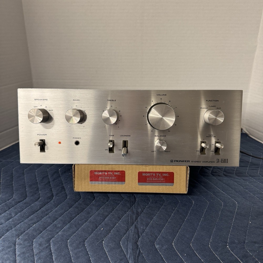 PIONEER SA-6500 II INTEGRATED AMPLIFIER – SERVICED – CLEANED – TESTED