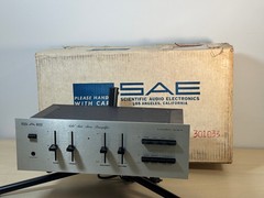 SAE Mark XXX MK30 Solid State Stereo Preamplifier – Tested Awesome! w/ Box!