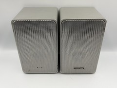 Realistic Minimus 7 Speakers Silver 40-2034 Pair Bookshelf Stereo Audio – TESTED