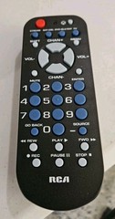 Vintage RARE Blue RCA E13702 September 2001 With Universal Remote