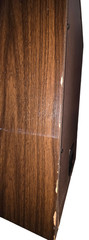 Vintage Zenith Allegro 3000 Speakers Pair 16 Ohm Tested Grills Wood Cabinet