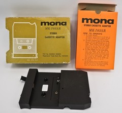Vintage Mona MK-703SR 8 Track Player Stereo Cassette Adapter “Rew Stop Play”