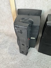 Pair Yamaha NS-AW1 Two-Way Indoor/Outdoor Black Speakers – Not Tested
