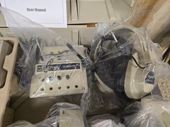 Califone CAS1500 Cassette Recorder, (5) 2924AV-P Headphones, 1218AV-PY Jack NEW