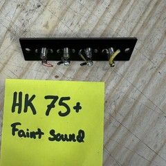 Harman Kardon 75+ Plus Receiver Part – Speaker Terminal Connectors Output