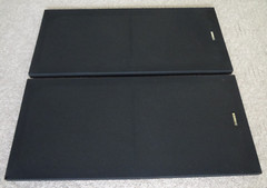 FISHER GRILL COVER SET REMOVED FROM MODEL STV-758 TOWER FLOOR SPEAKER SYSTEM