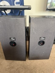 KLH Vintage Model 4132 Tower Floor (2) Speakers Tested/Works Fast Shipping!