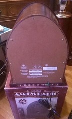 GE Reproduction-Cathedral AM/FM Radio. Tested-Works- Great Sound!