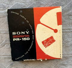 Vintage Sony PR-150 Reel to Reel Tape 900 Ft 1/4″ Recording Tape w/ Box NEW OPEN