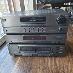 Sony HST-231 Stereo Tuner Cassette Combo Deck – Tested – Good Condition (READ)