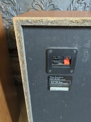 Pair Vintage Technics SB-CR33 Shelf Floor 2 Way Speakers Tested 140 Watts