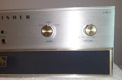 Vintage Fisher Stereo Master Control X-101-C Tube Amplifier