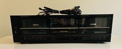 Scott DD688A Stereo Duel Cassette Deck For Parts or Repair As Is