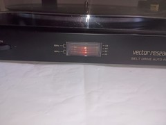 Vector Research Belt Drive Auto Return Turntable VT-155 w/Shure Cartridge TESTED