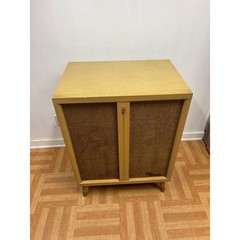 Vintage Zenith High Fidelity Record Player Console Mid Century Modern Cabinet 50