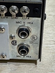 Vintage Bogen C-60B Solid State Power Amp | Unit Powers-On | Unit Sold AS-IS