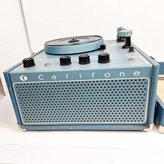 Vintage Califone 1450K Portable Record Player Tested Works Great!!