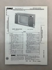 Magnavox 19C401 19C402 19C403 Service Manual Sams Photofact Free Shipping