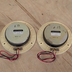 PAIR of TRIO KENWOOD TWEETERS T03-0124-00 High Frequency Drivers 8 Ohm Tested
