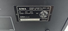 Aiwa AD-L40K Cassette Tape Deck – AS-IS – EB-19508