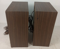 Vintage Soundesign Book Shelf 5 Inch Speakers 606 Set x2 (Tested Working) 10×8″