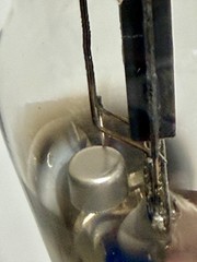 TWO National Union NX-45 Tubes 45 / Tested +100% / Engraved 1930’s Cup Getter