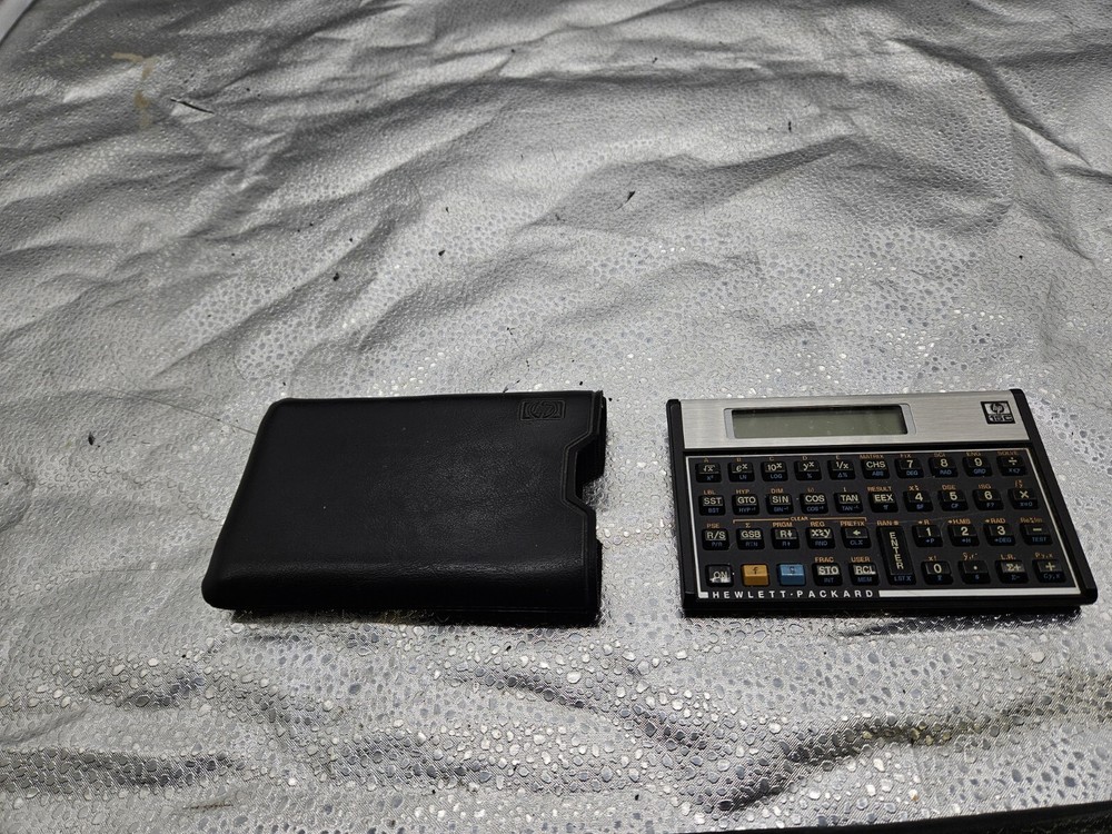 Vintage Hewlett-Packard HP 1984 15C Scientific Calculator W/Case & New Batteries