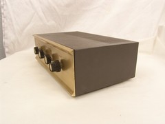 Knight KG-250 Integrated Stereo Tube Amplifier Tested Working 12AX7 6BM8 Nice