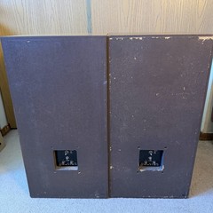 Radio Shack Realistic Optimus 1 Speaker (Set Of 2) Vintage Japan 8OHMS Wooden