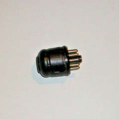 NOS 11 pin Amphenol Power Plug and Hood for Heathkit HP-23 Power Supply Cable
