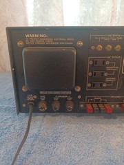 Bic Lux Corp 71/3R Stereo Receiver, Powers Up, Parts Or Repair, Read