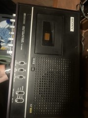 Vintage Sony TC-153SD Portable Stereo Cassette Recorder – Untested