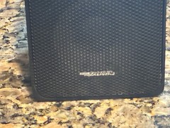 Vintage Radio Shack Realistic Minimus 7 Speakers Black 8 Ohms 40W Sound Great !