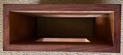 Custom made McIntosh wood cabinet to vintage audio.